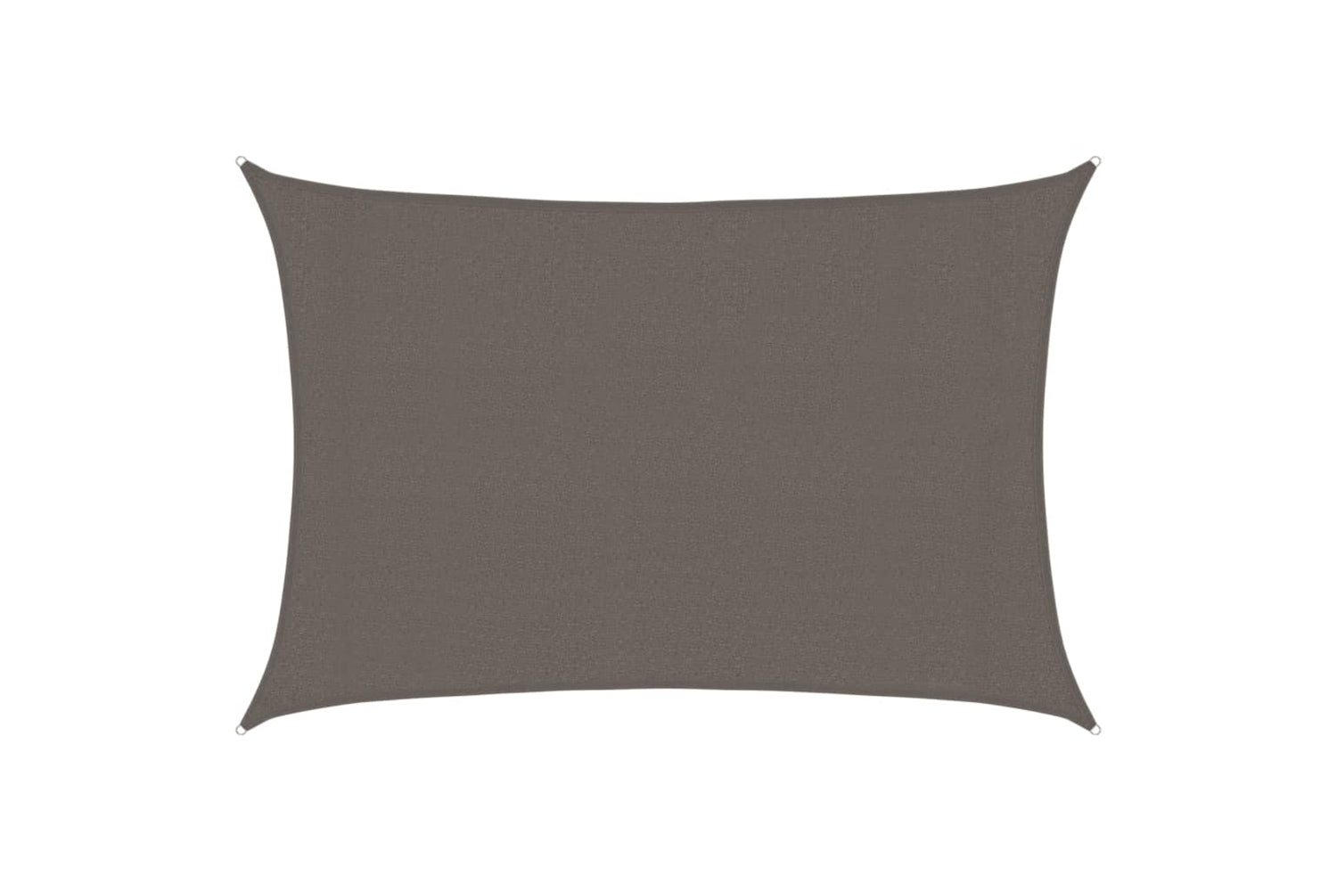 vidaXL 311073 Sunshade Sail 160 G/mÂ² Anthracite 3x4.5 M Hdpe