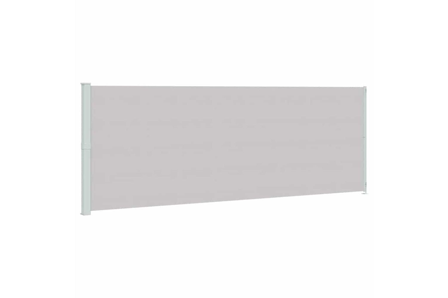 vidaXL 317980 Patio Retractable Side Awning 220x600cm Grey