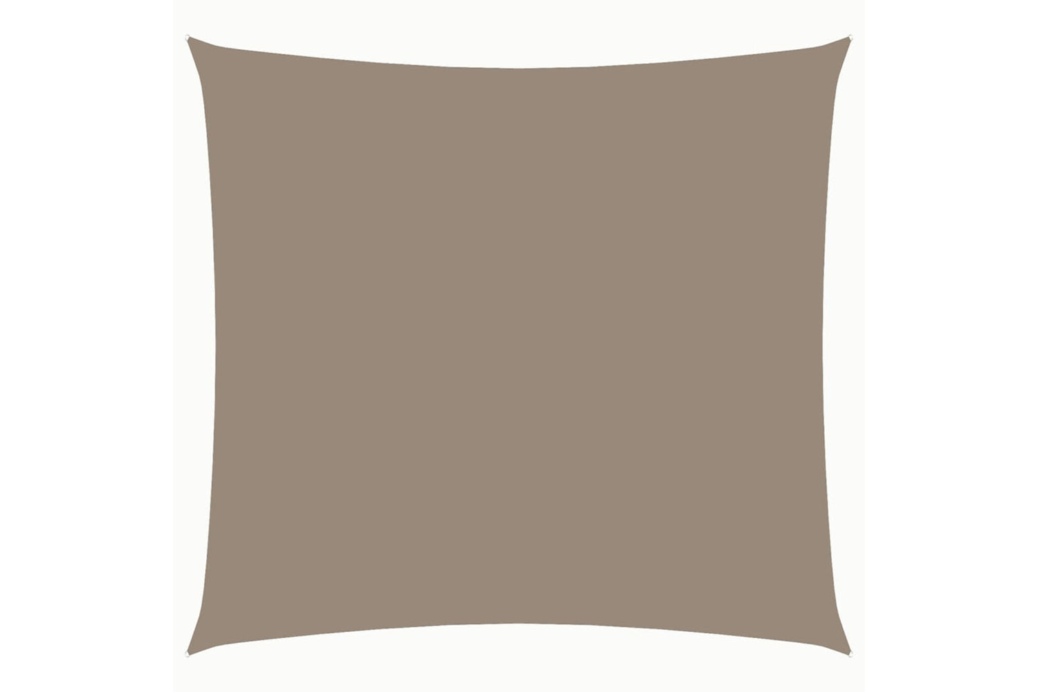 Vidaxl 135416 Sunshade Sail Oxford Fabric Square 5x5 M Taupe