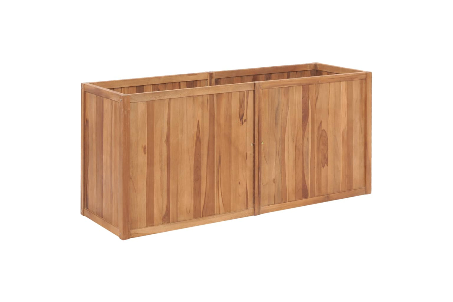 vidaXL 48974 Garden Raised Bed 150x50x70cm Solid Teak Wood