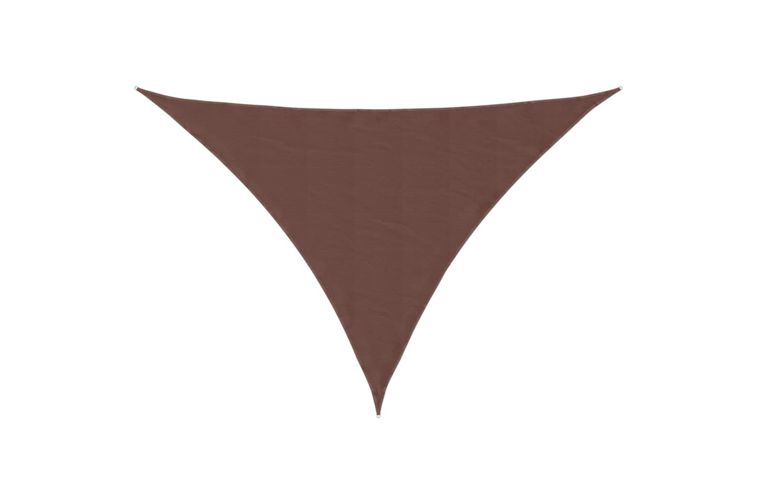 Vidaxl 135843 Sunshade Sail Oxford Fabric Triangular 5x5x6 M Brown