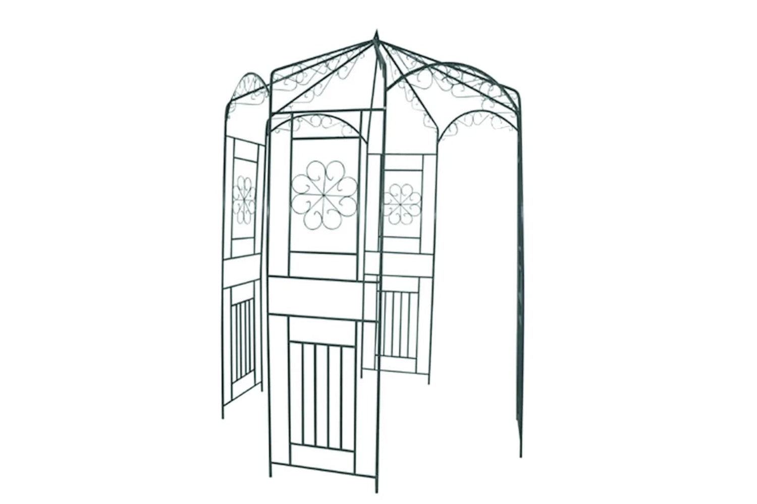 vidaXL 40269 Garden Arch 250cm Dark Green