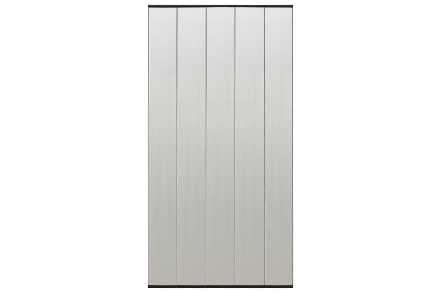 vidaXL 148711 Insect Door Screen With 5-piece Mesh Curtain Black 120x240cm