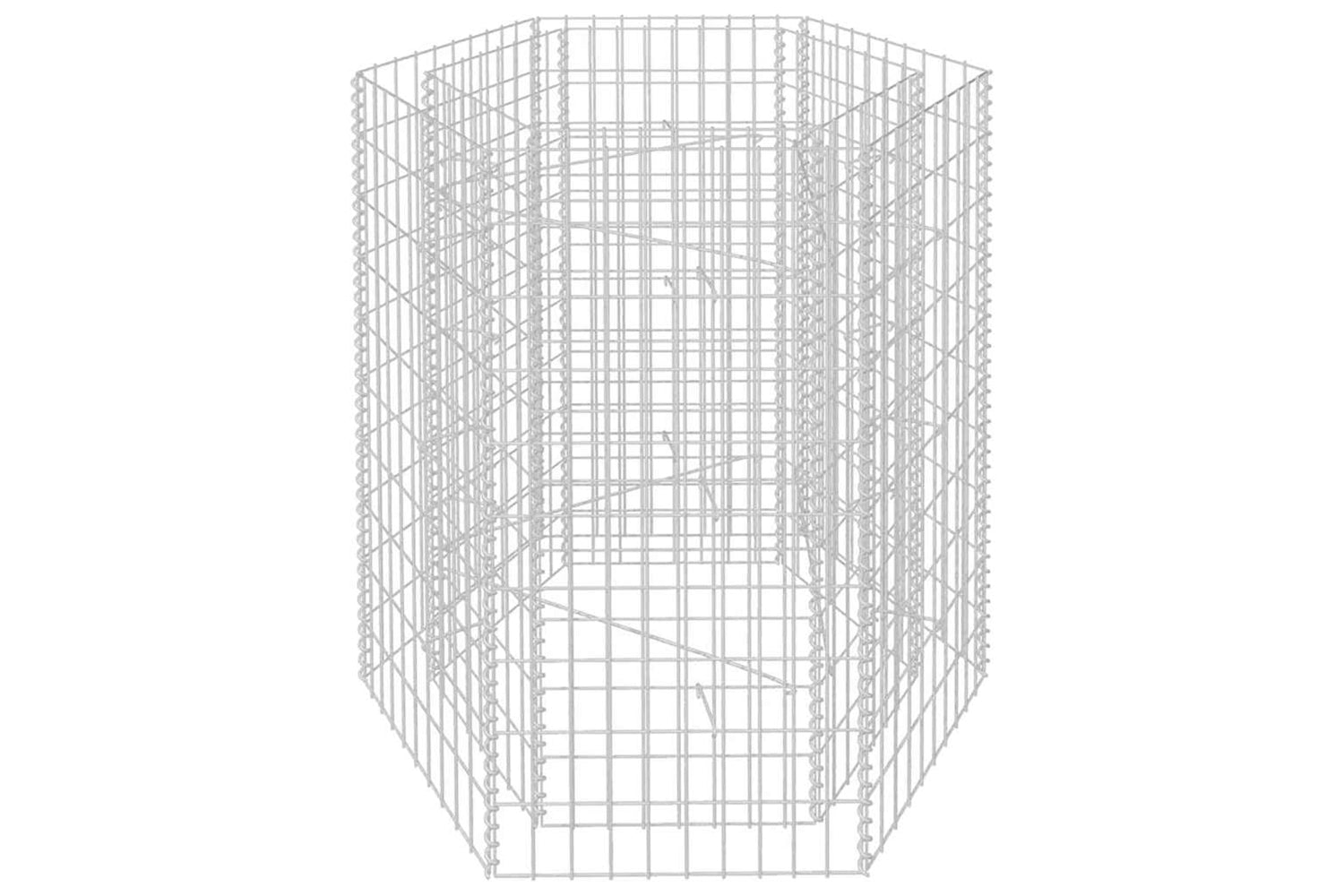 vidaXL 142533 Hexagonal Gabion Raised Bed 100x90x100cm