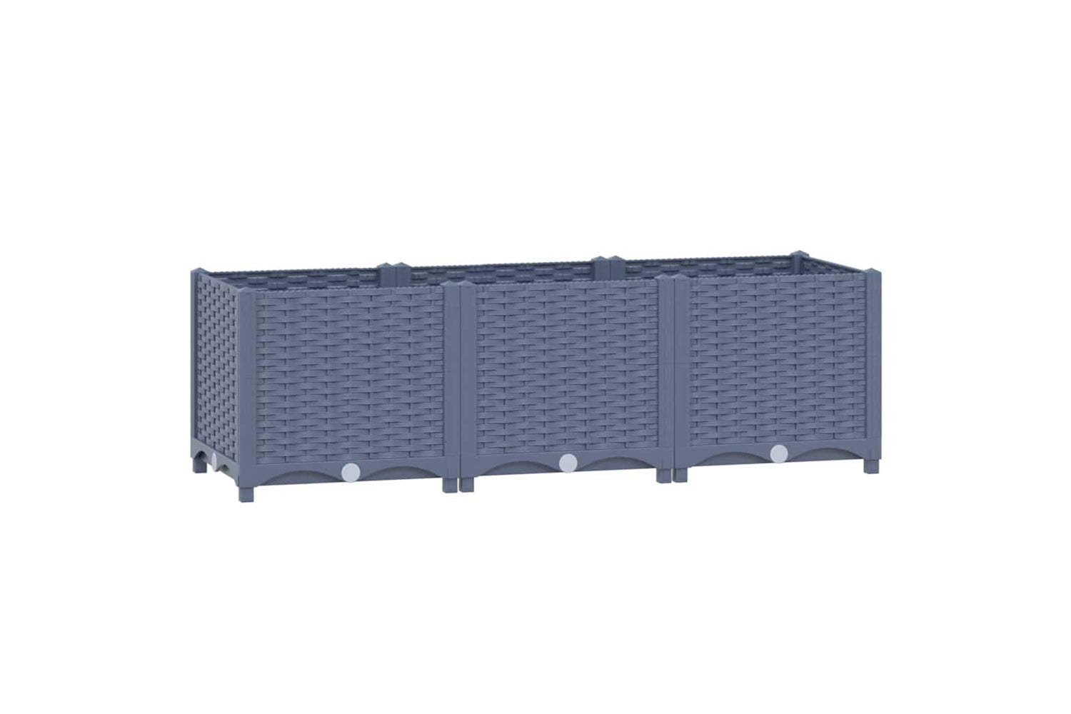 vidaXL Raised Bed 120x40x38cm Polypropylene