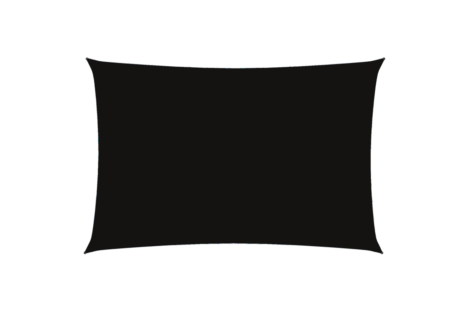 Vidaxl 135752 Sunshade Sail Oxford Fabric Rectangular 2x4 M Black