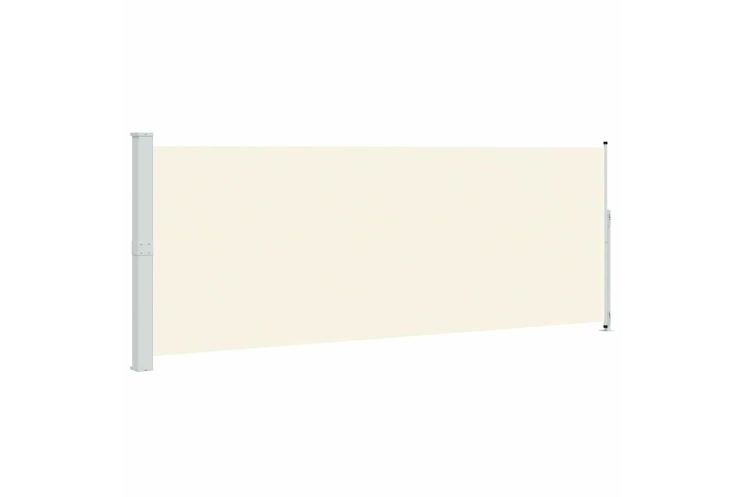 vidaXL 313406 Patio Retractable Side Awning 180x500cm Cream