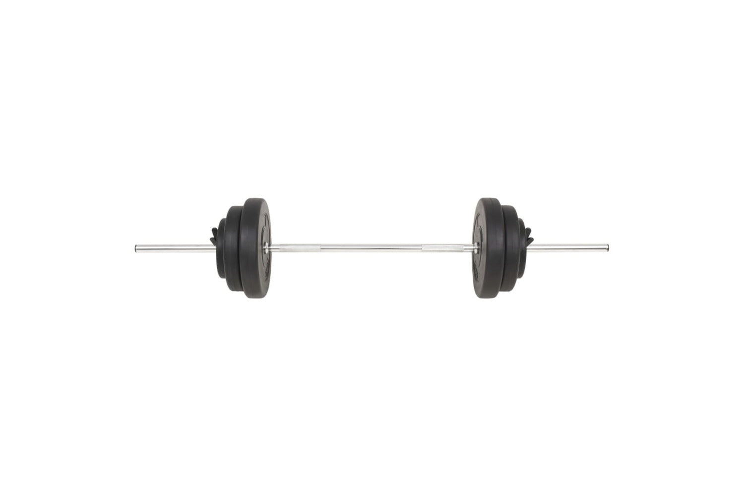 Vidaxl 3145017 Barbell With Plates 60 Kg-2