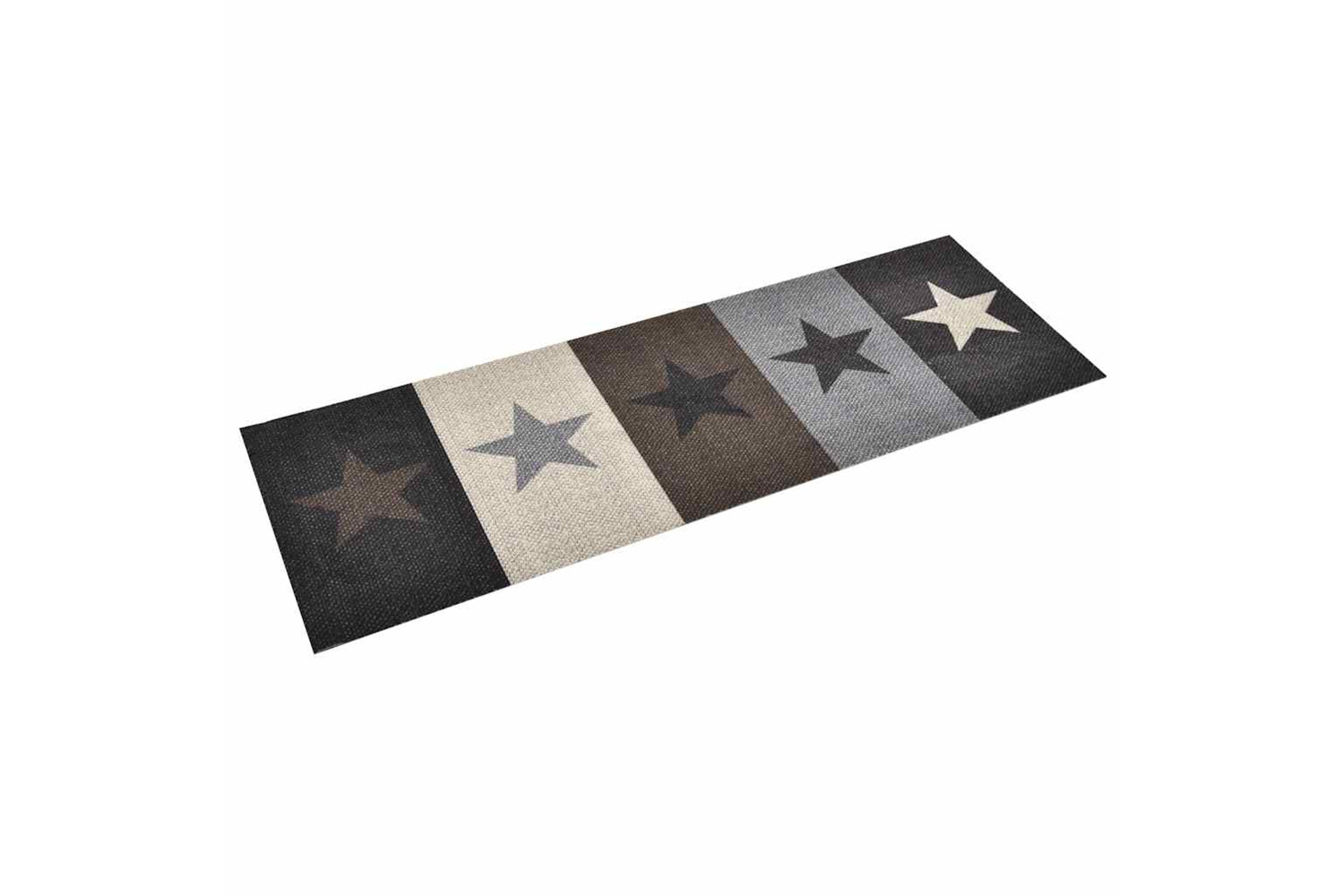 vidaXL 315962 Kitchen Carpet Washable Stars 60x180cm