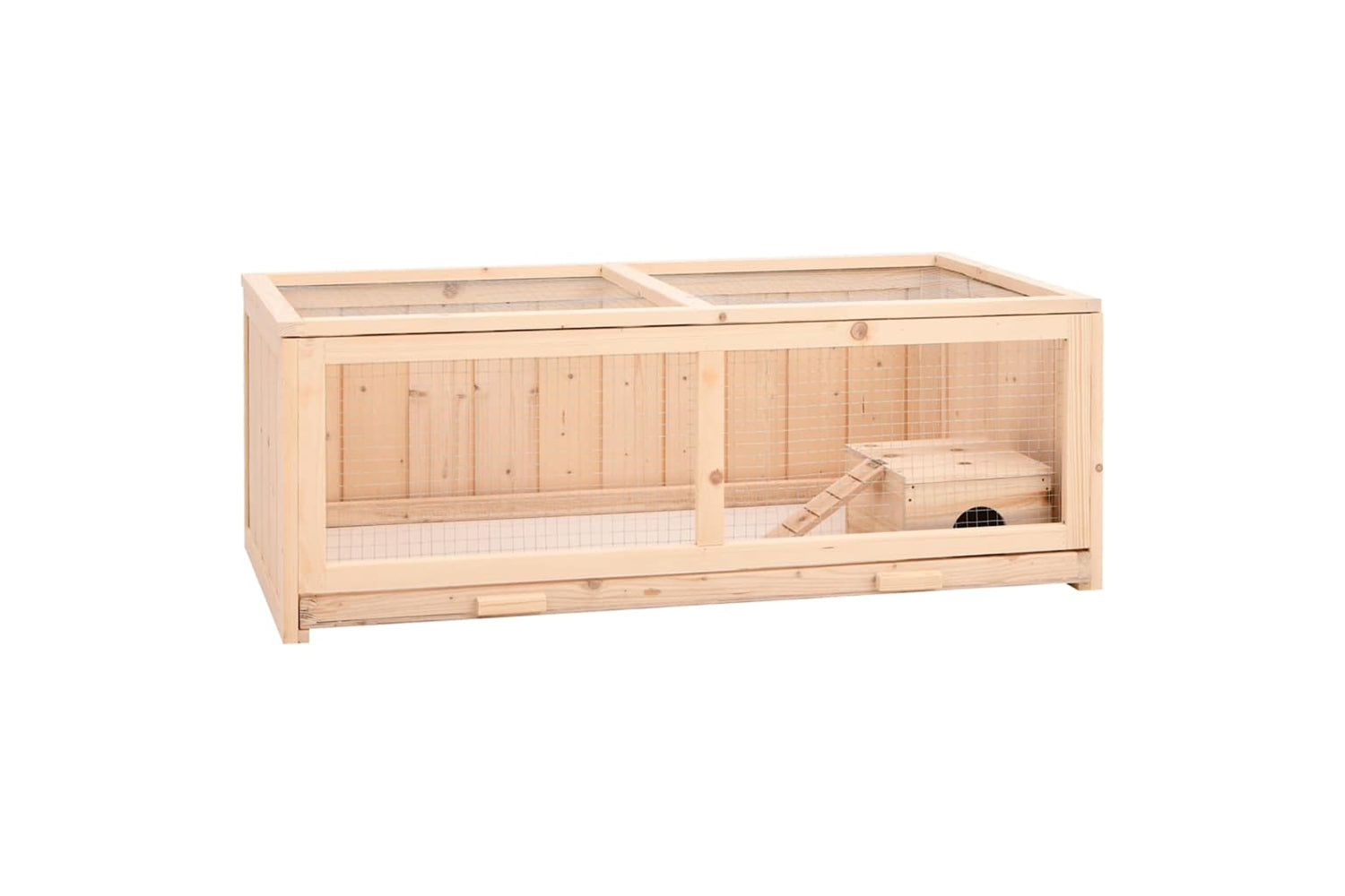 vidaXL 172383 Hamster Cage 104x52x38cm Solid Wood Fir