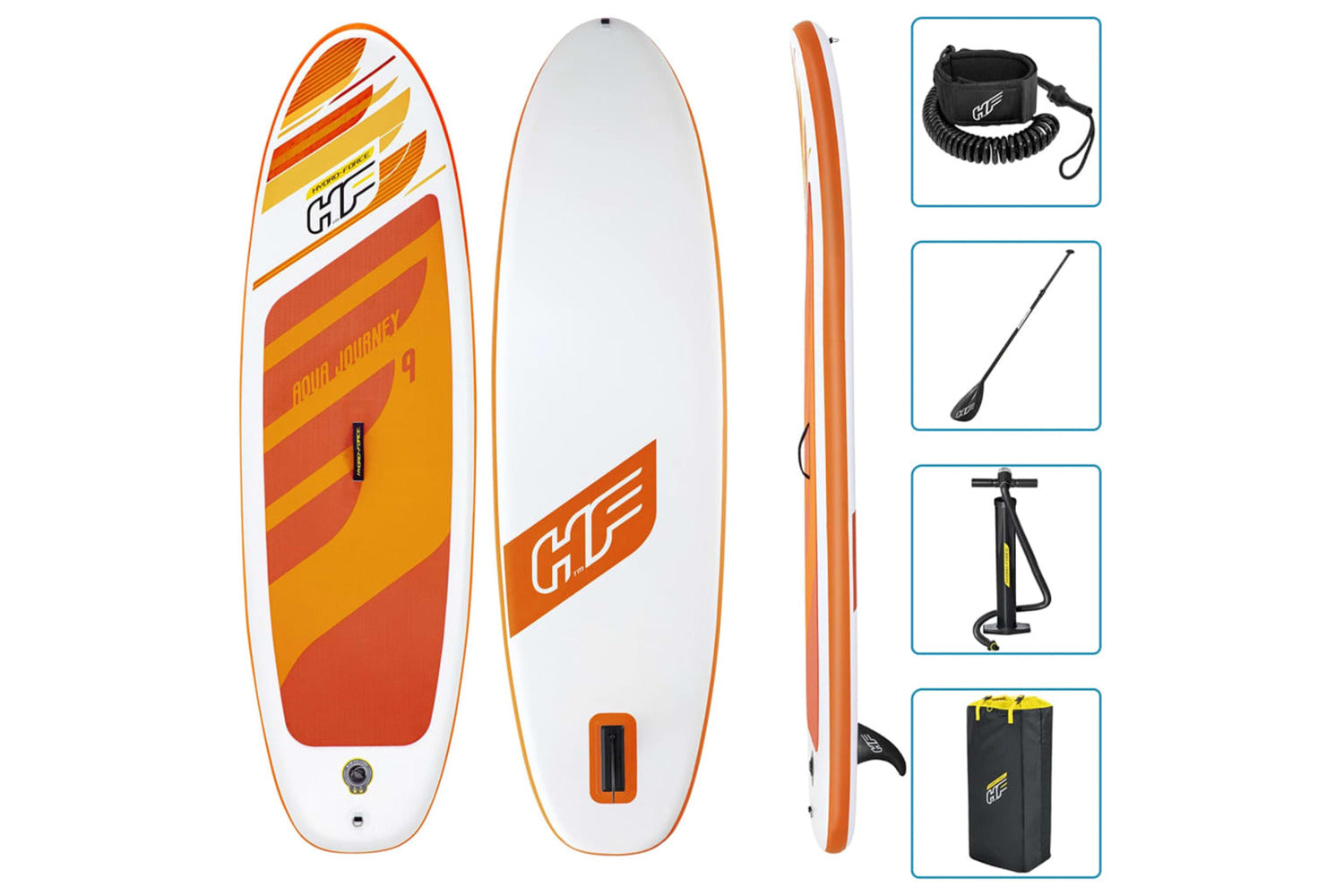 Bestway 93314 Hydro-force Inflatable Paddleboard Set Aqua Jo-2