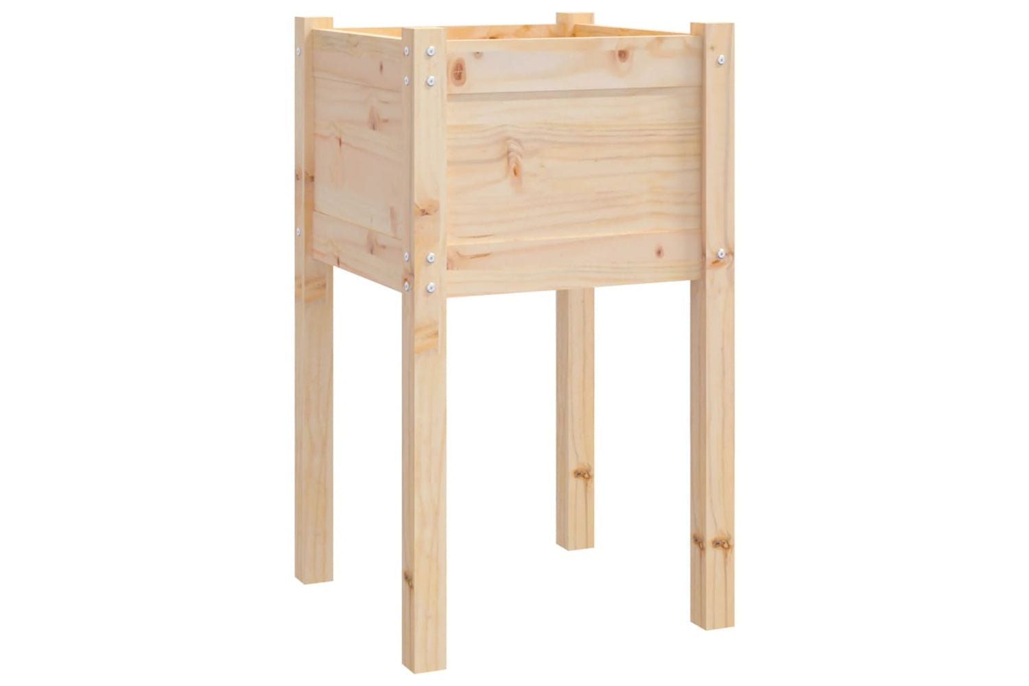 vidaXL 810799 Garden Planter 50x50x70cm Solid Pinewood