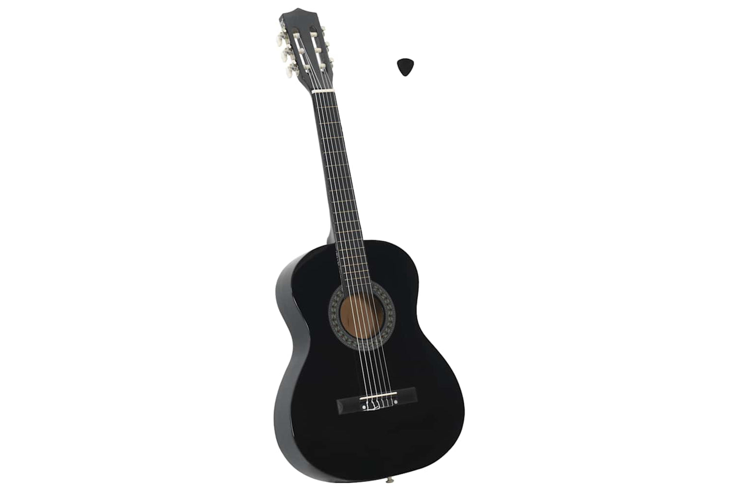 vidaXL 70118 Classical Guitar For Beginner And Kids Black 3/4 36