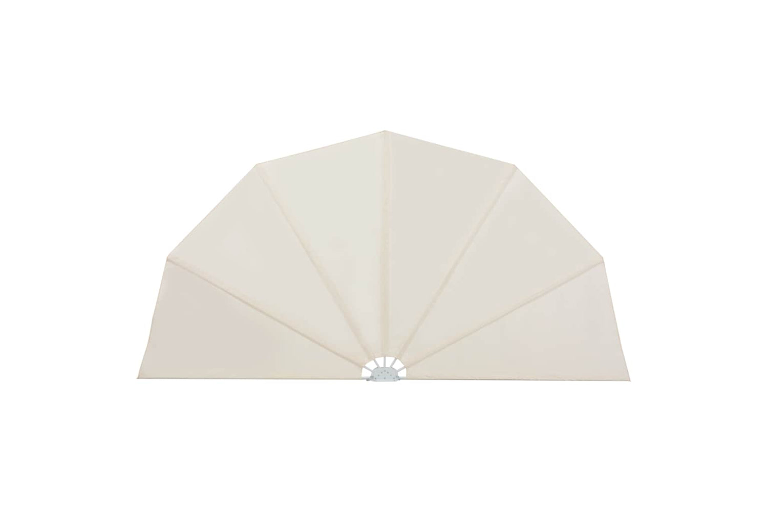 vidaXL 44577 Collapsible Terrace Side Awning Cream 160cm