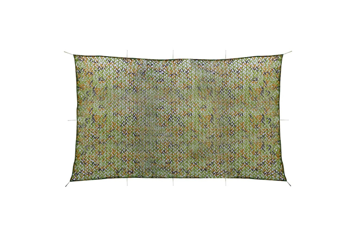 Vidaxl 135884 Camouflage Net With Storage Bag 2x8 M Green-2