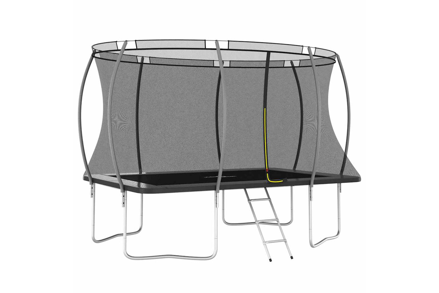 Vidaxl Trampoline Set Rectangular 335x244x90 Cm 150 Kg
