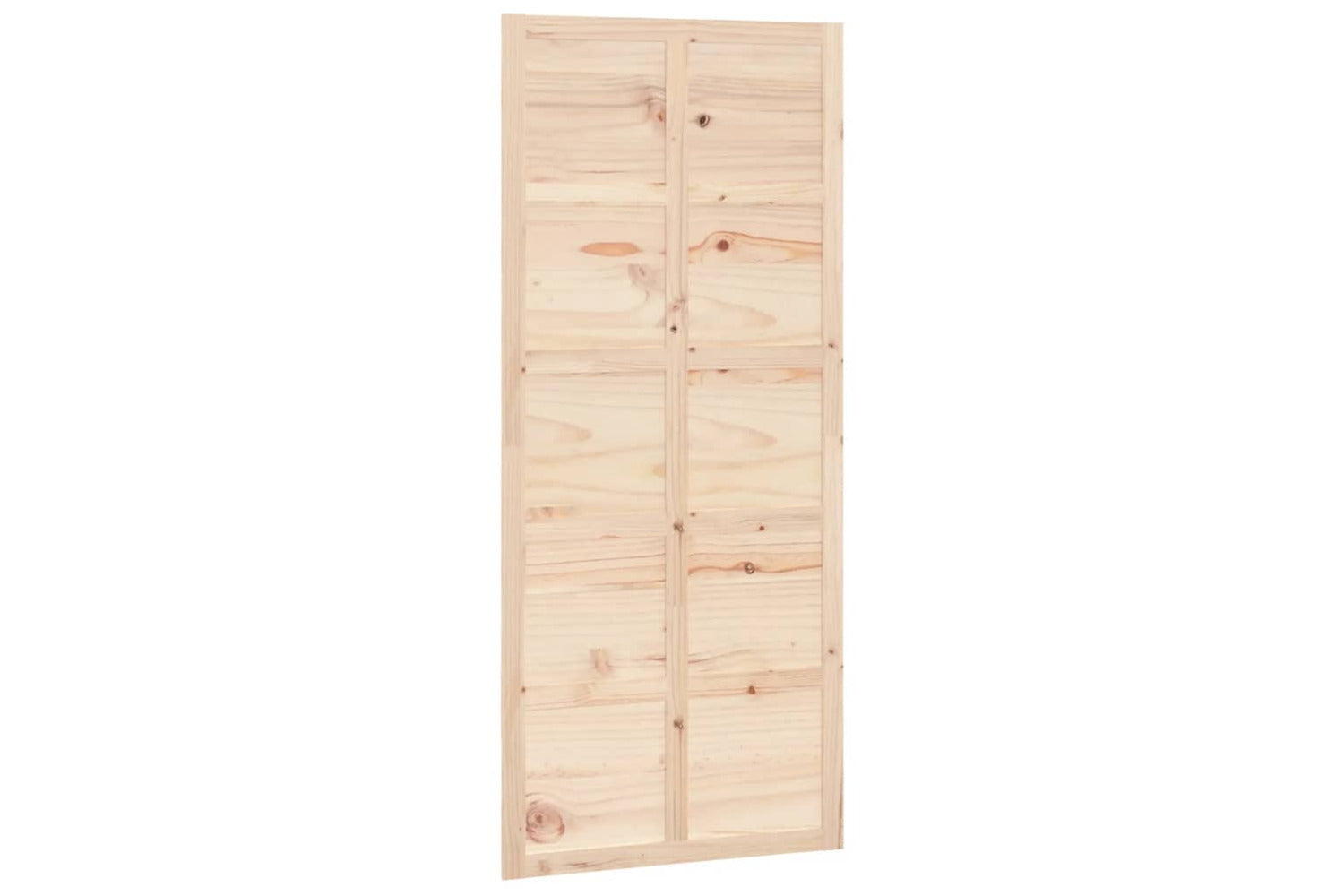 Vidaxl Barn Door 90x1.8x214 Cm Solid Wood Pine-2
