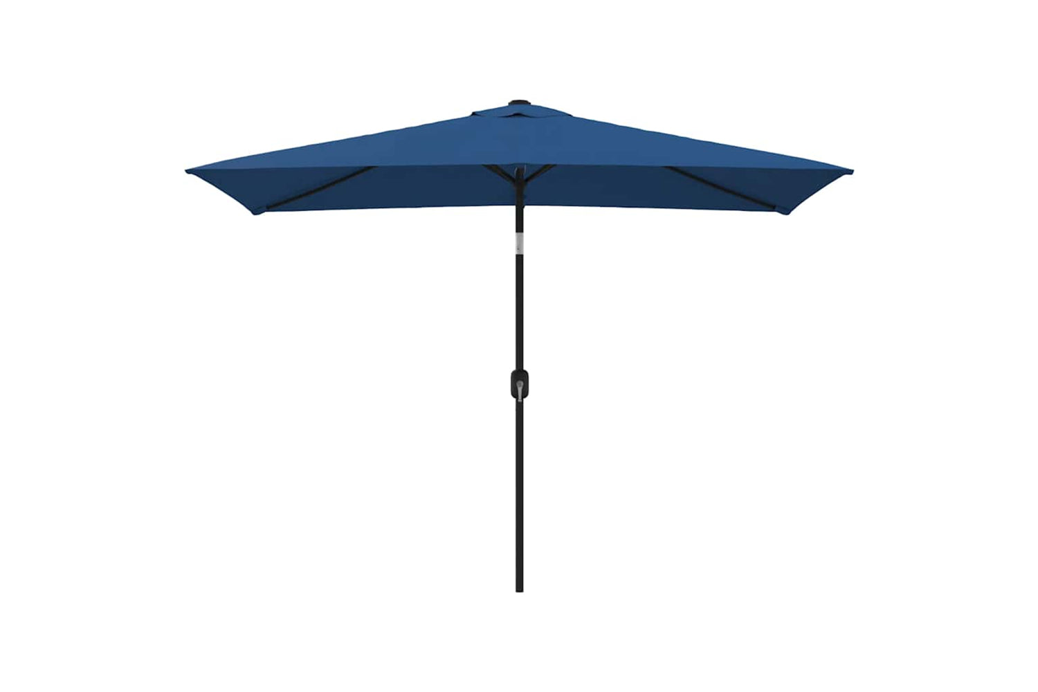 Vidaxl Garden Parasol With Metal Pole 300x200 Cm Azure