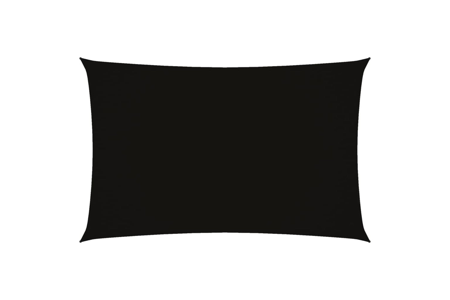 Vidaxl 135753 Sunshade Sail Oxford Fabric Rectangular 2x4.5 M Black