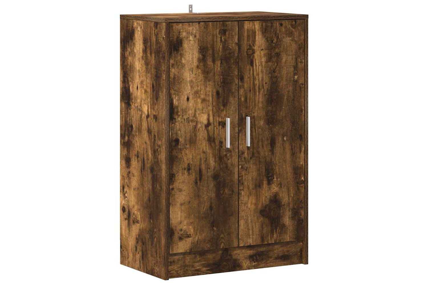 vidaXL Shoe Cabinet Smoked Oak 60x35x92cm Engineered Wood
