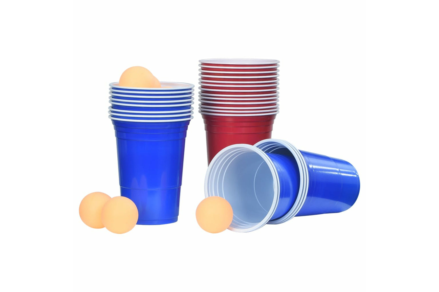 Vidaxl 48189 Beer Pong Table Set 0.5 L Plastic-2