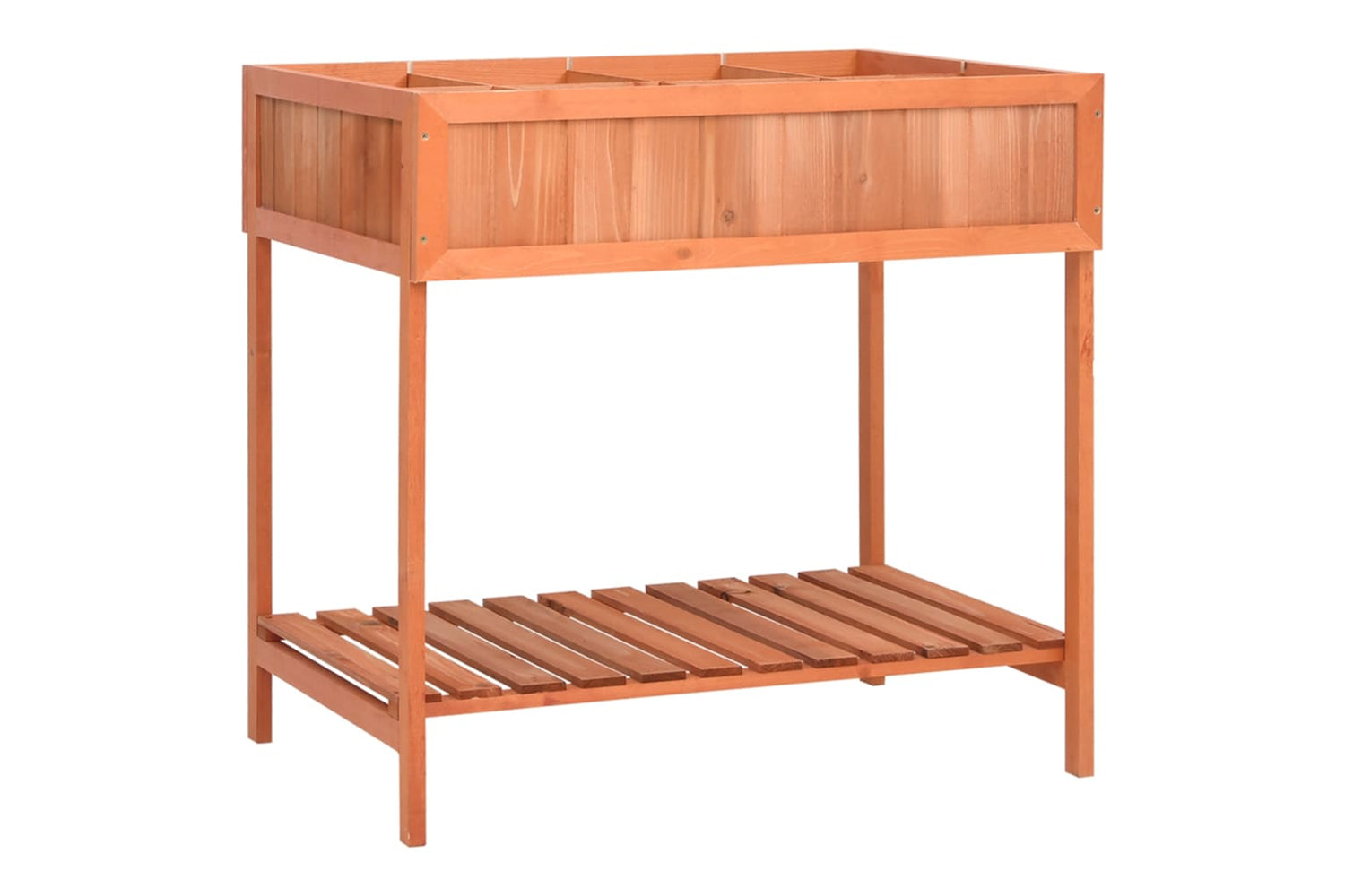 vidaXL 170882 Herb Planter 80x60x80cm Solid Firwood