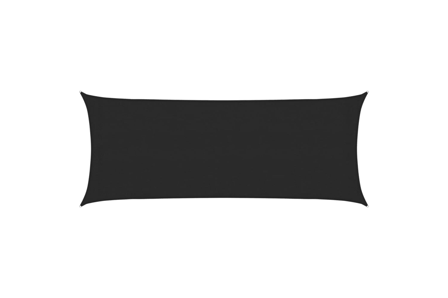 Vidaxl 311726 Sunshade Sail 160 G/mâ² Black 2x5 M Hdpe