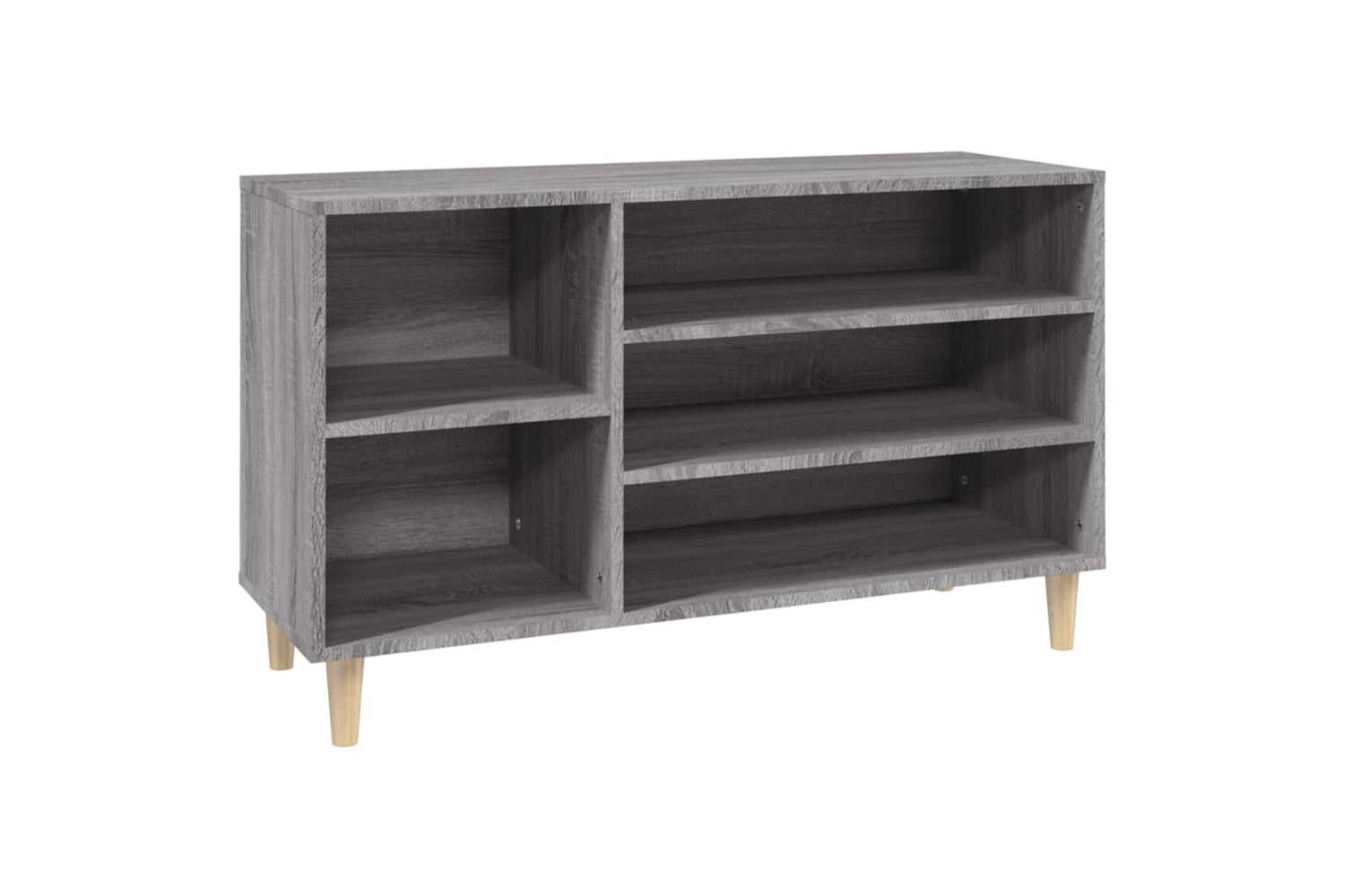 vidaXL 819746 Shoe Cabinet Grey Sonoma 102x36x60cm Engineered Wood
