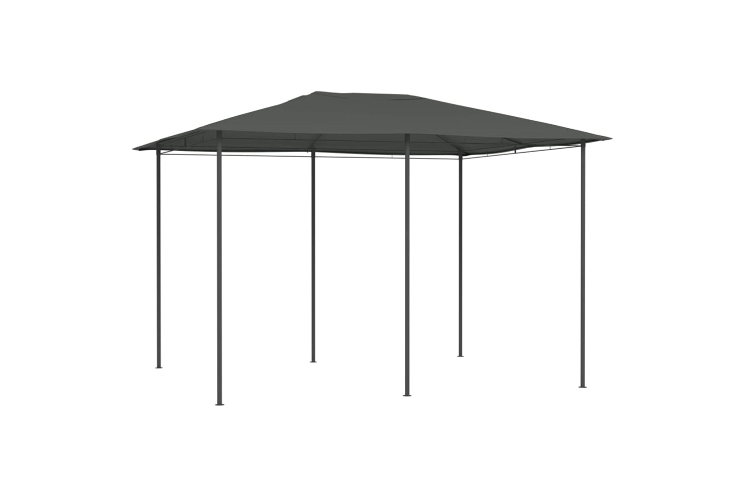 Vidaxl 313616 Gazebo 3x4x2.6 M Anthracite 160 G/mâ²