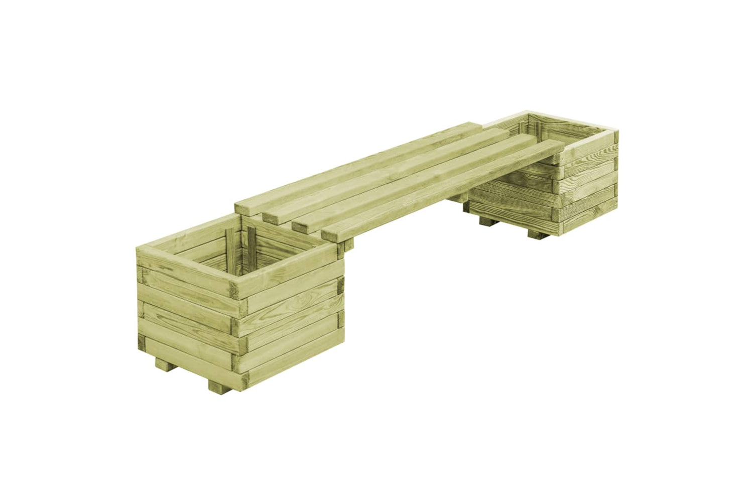 Vidaxl 44949 Garden Planter Bench Impregnated Pinewood