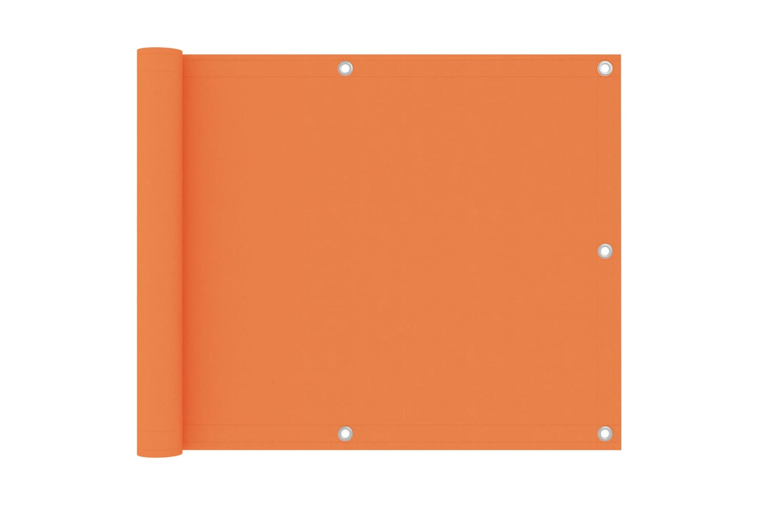 vidaXL 135046 Balcony Screen Orange 75x500cm Oxford Fabric