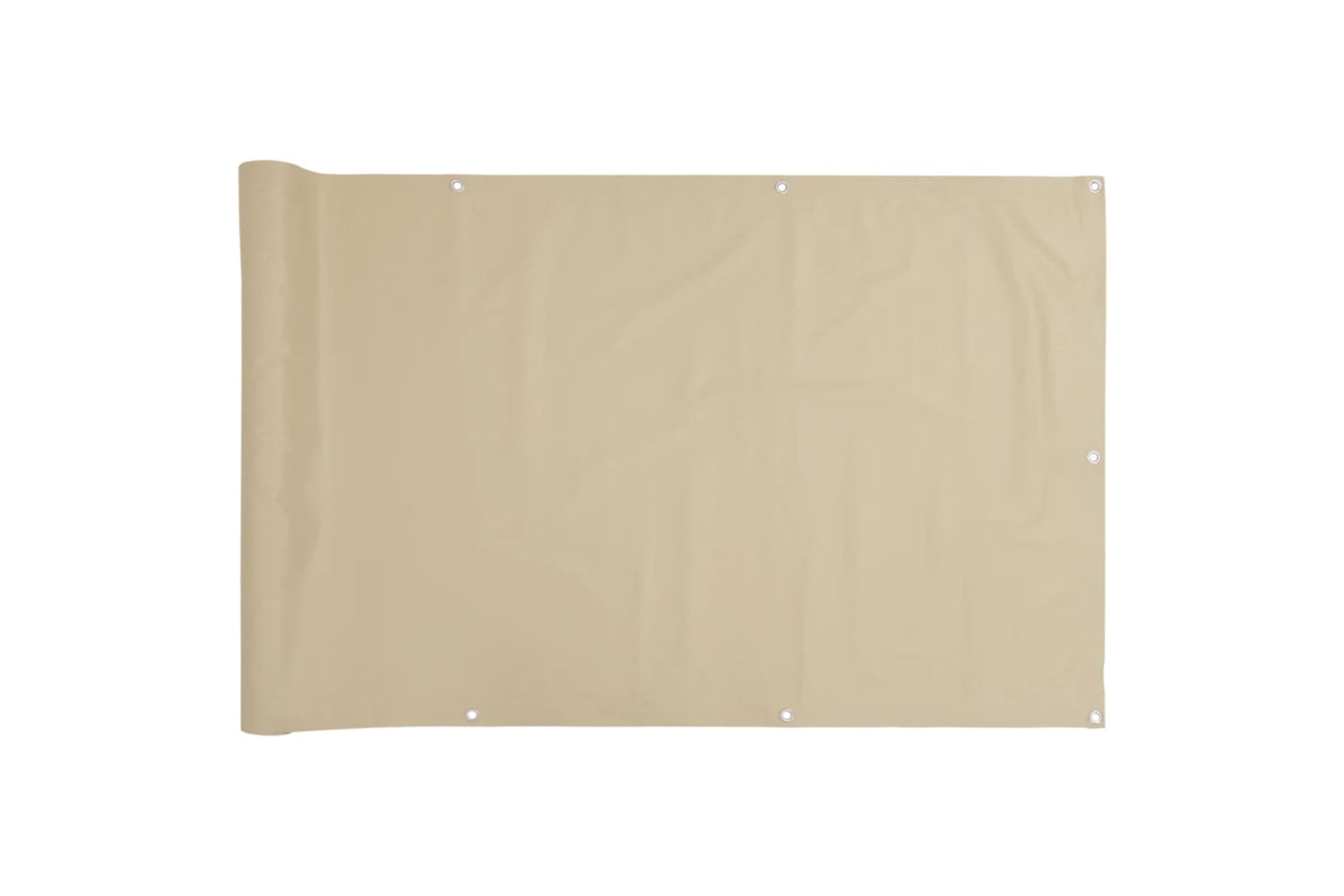 vidaXL 134940 Balcony Screen Beige 90x300cm Oxford Fabric