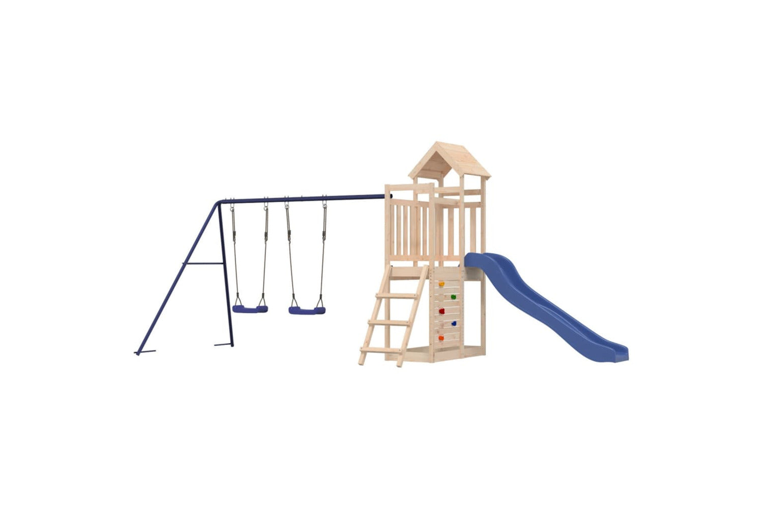 Vidaxl Outdoor Playset Solid Wood Pine-2