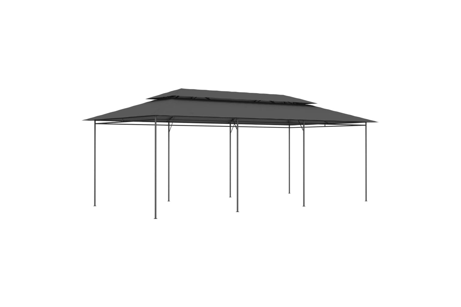 vidaXL 47965 Gazebo 600x298x270cm Anthracite