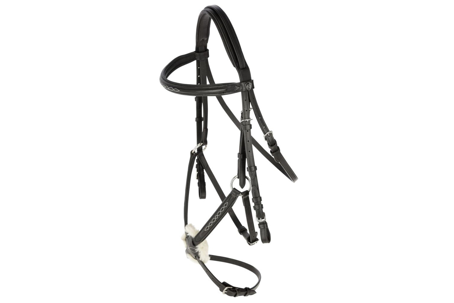 Covalliero Bridle Cancun Pony Black-2