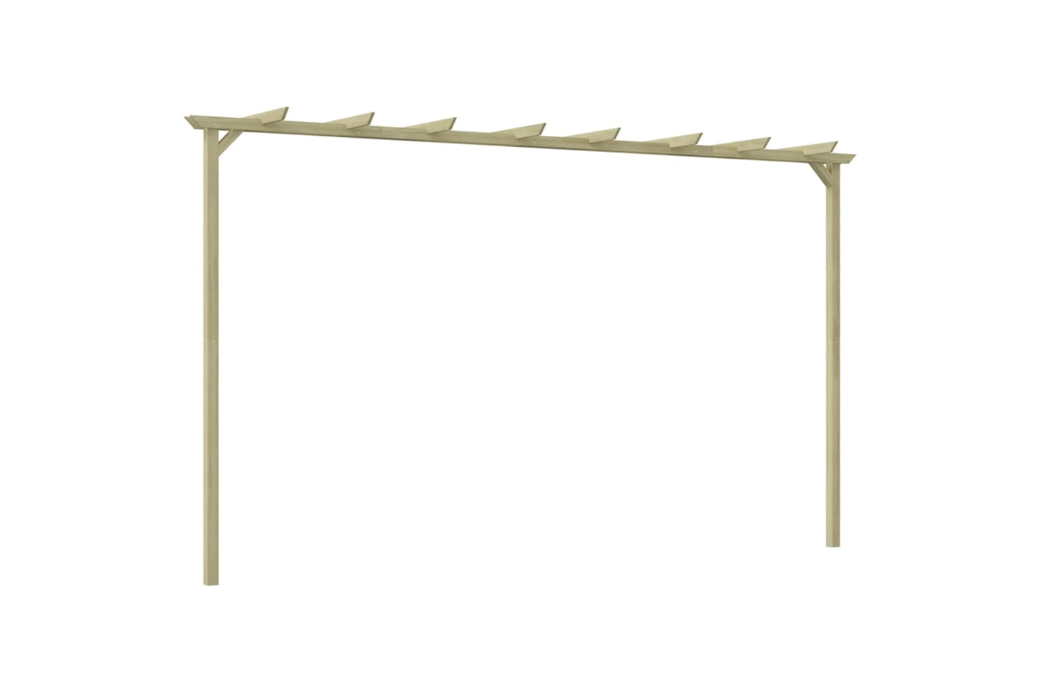 vidaXL 44924 Garden Pergola Impregnated Pinewood 360x200x60cm