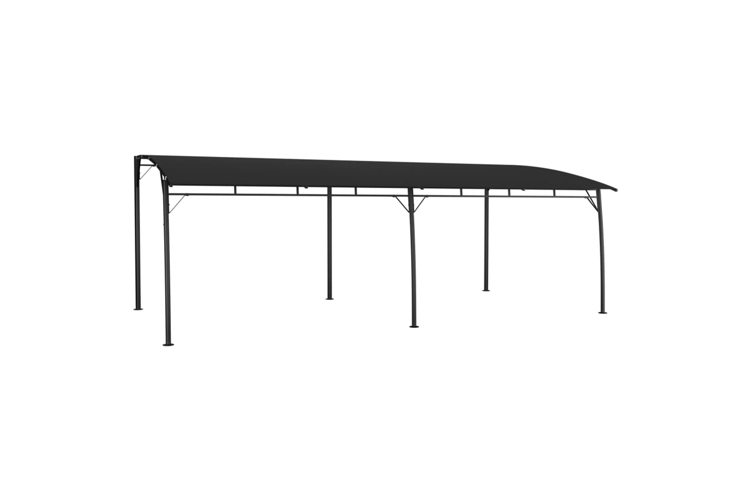 Vidaxl 47980 Garden Sunshade Awning 6x3x2.55 M Anthracite