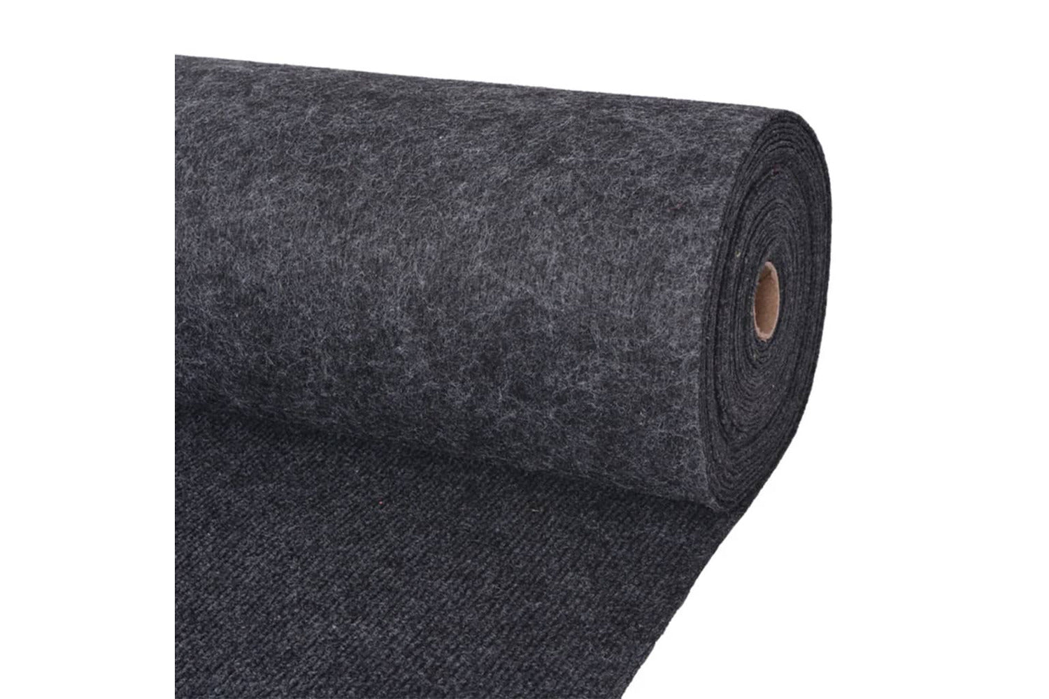 Vidaxl 287669 Exhibition Carpet Rib 1.2x15 M Anthracite