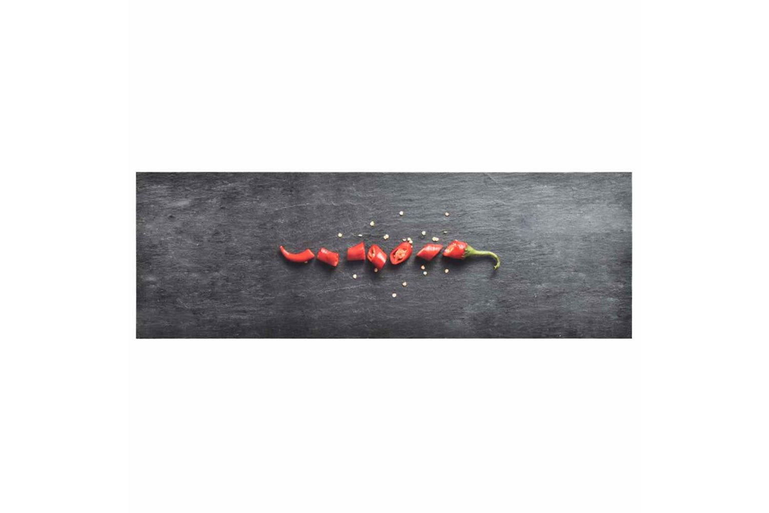 vidaXL 315964 Kitchen Carpet Washable Pepper 45x150cm