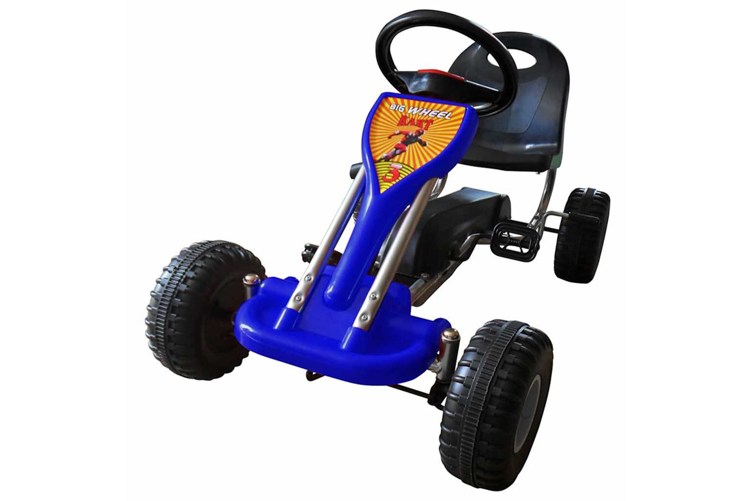 Vidaxl Pedal Go Kart Blue-2