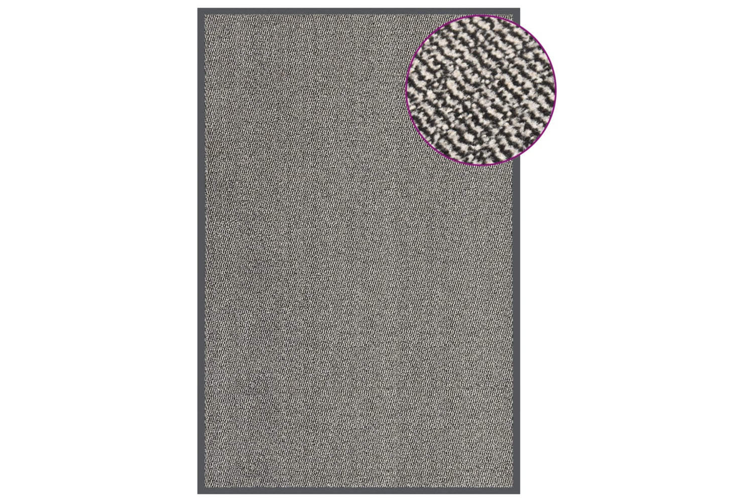 vidaXL 326949 Doormat Tufted 120x180cm Light Brown