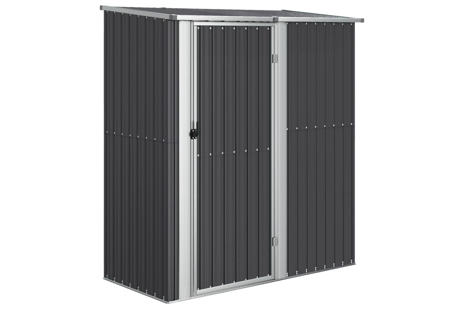 vidaXL 150905 Garden Shed Anthracite 180.5x97x209.5cm Galvanised Steel