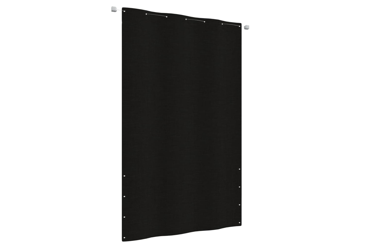 vidaXL 148556 Balcony Screen Black 140x240cm Oxford Fabric
