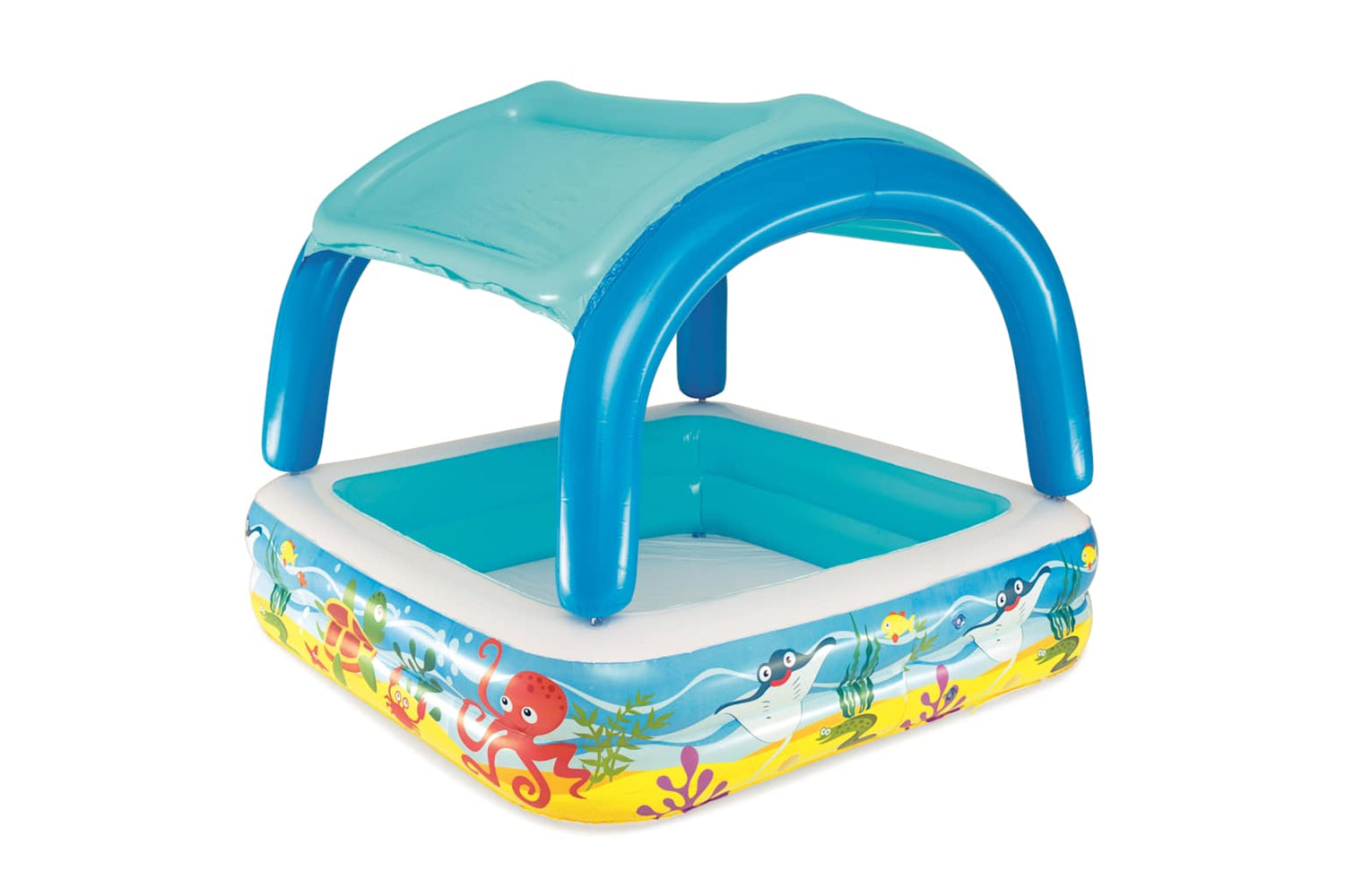 Bestway 91619 Canopy Play Pool Blue 140x140x114 Cm 52192