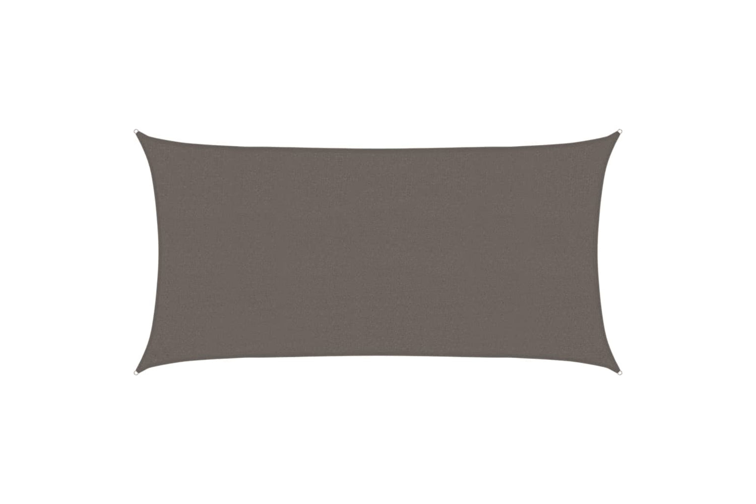 vidaXL 311071 Sunshade Sail 160 G/mÂ² Anthracite 2.5x5 M Hdpe