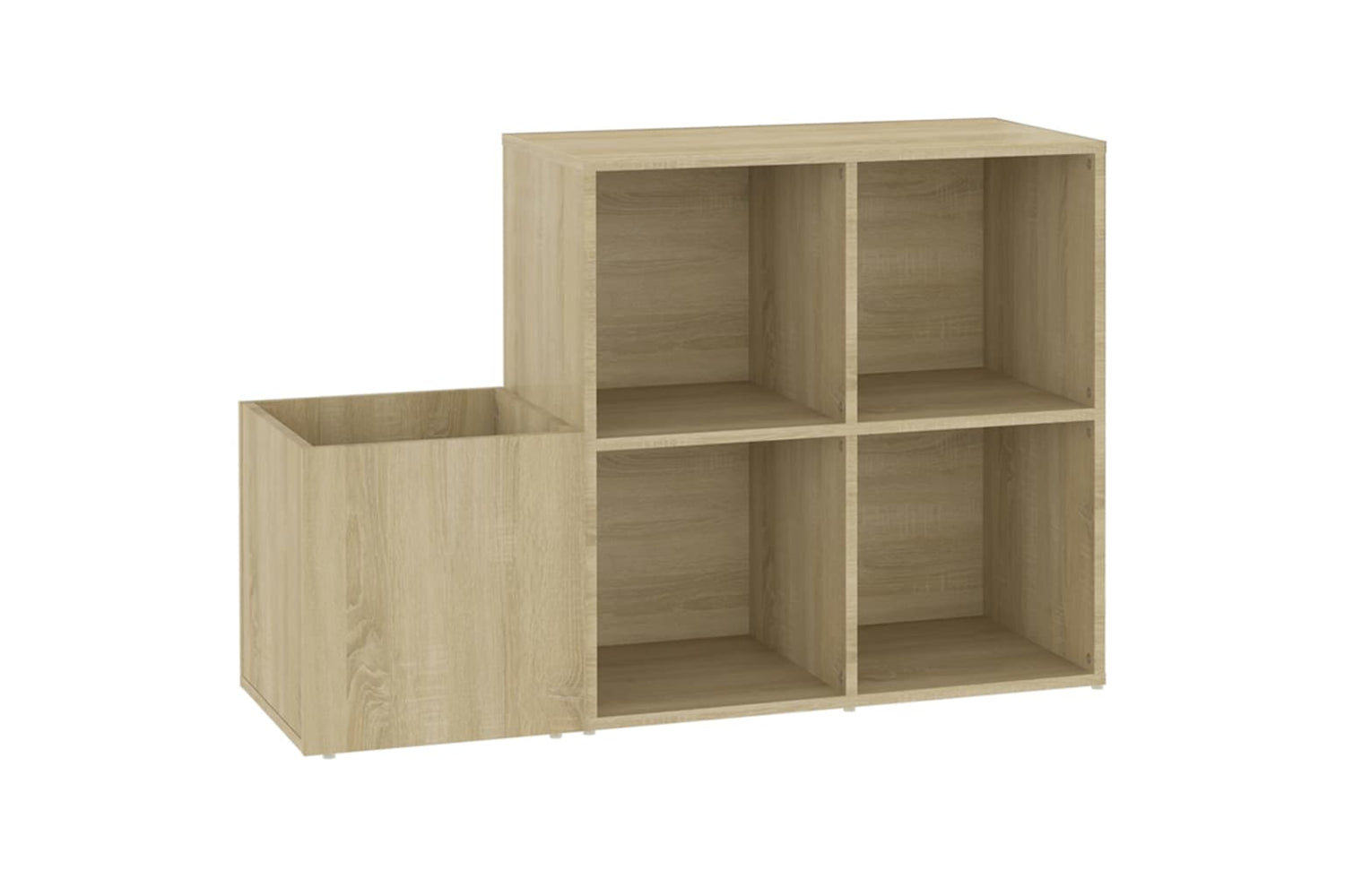 vidaXL 808254 Hall Shoe Cabinet Sonoma Oak 105x35.5x70cm Engineered Wood