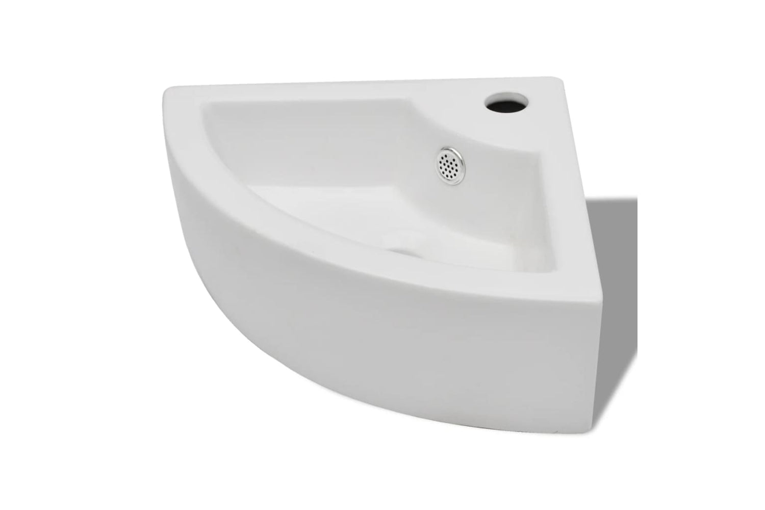 vidaXL 140697 Wash Basin With Overflow 45x32x12.5cm White