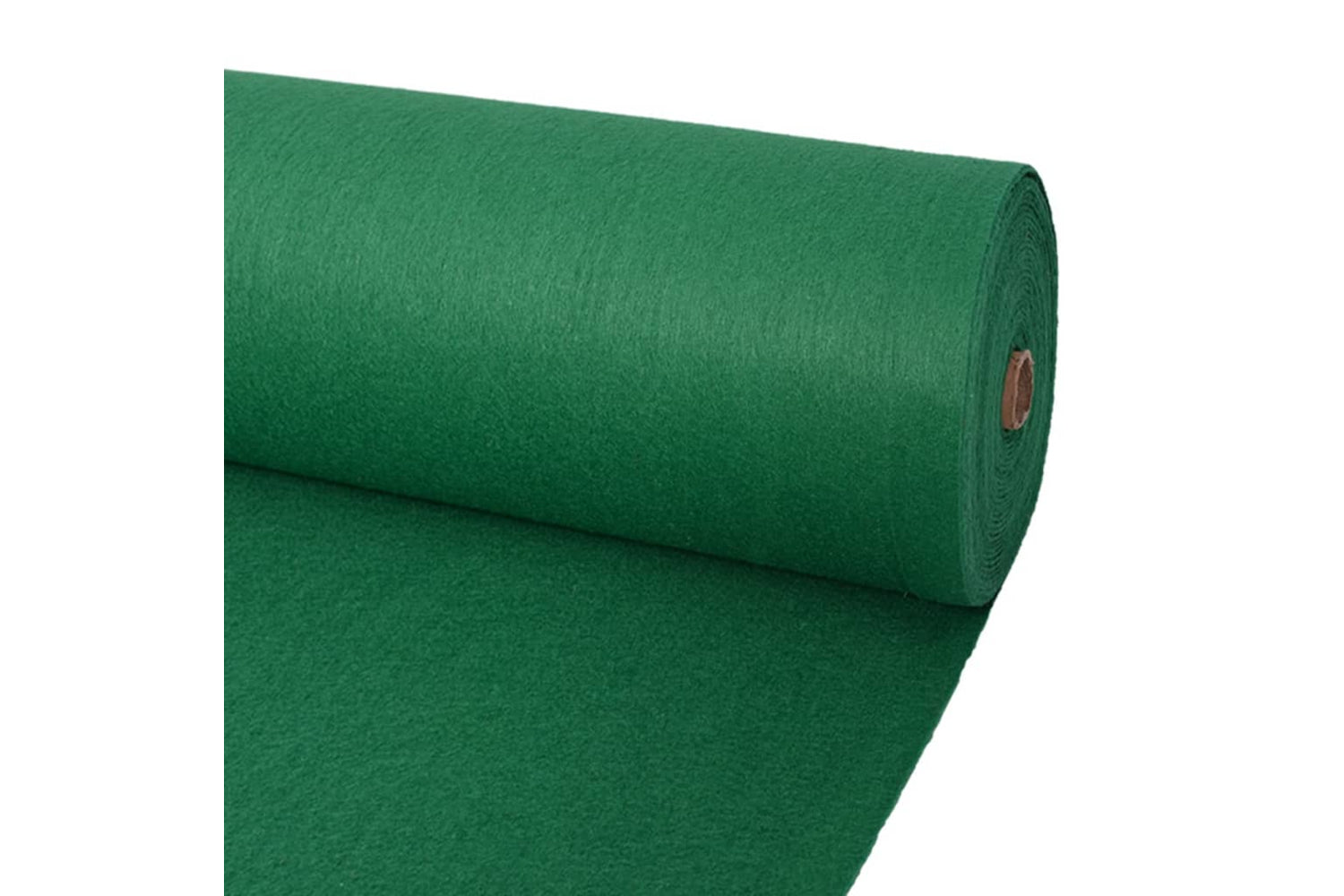 Vidaxl 30076 Exhibition Carpet Plain 1x12 M Green