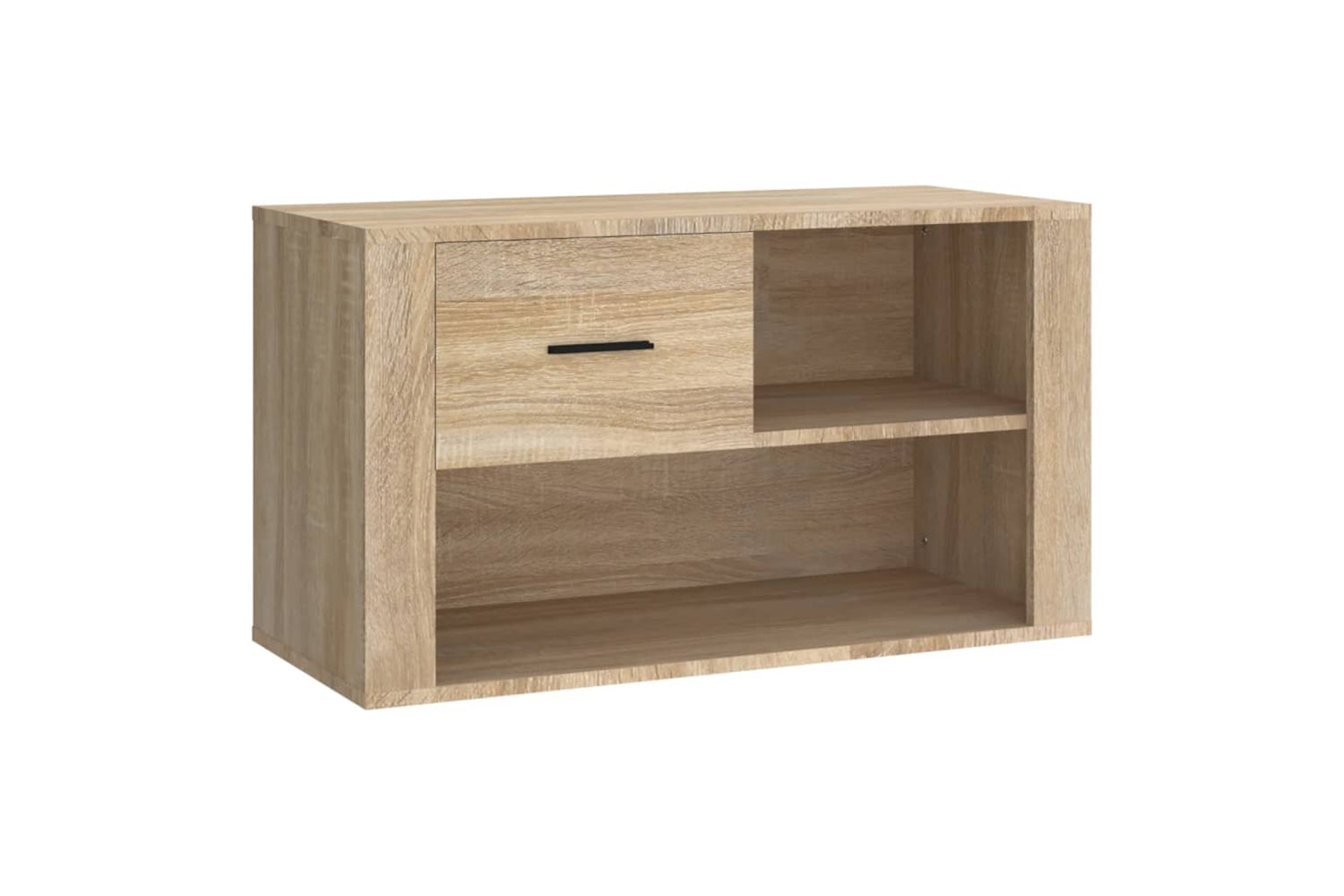 vidaXL 816755 Shoe Cabinet Sonoma Oak 80x35x45cm Engineered Wood