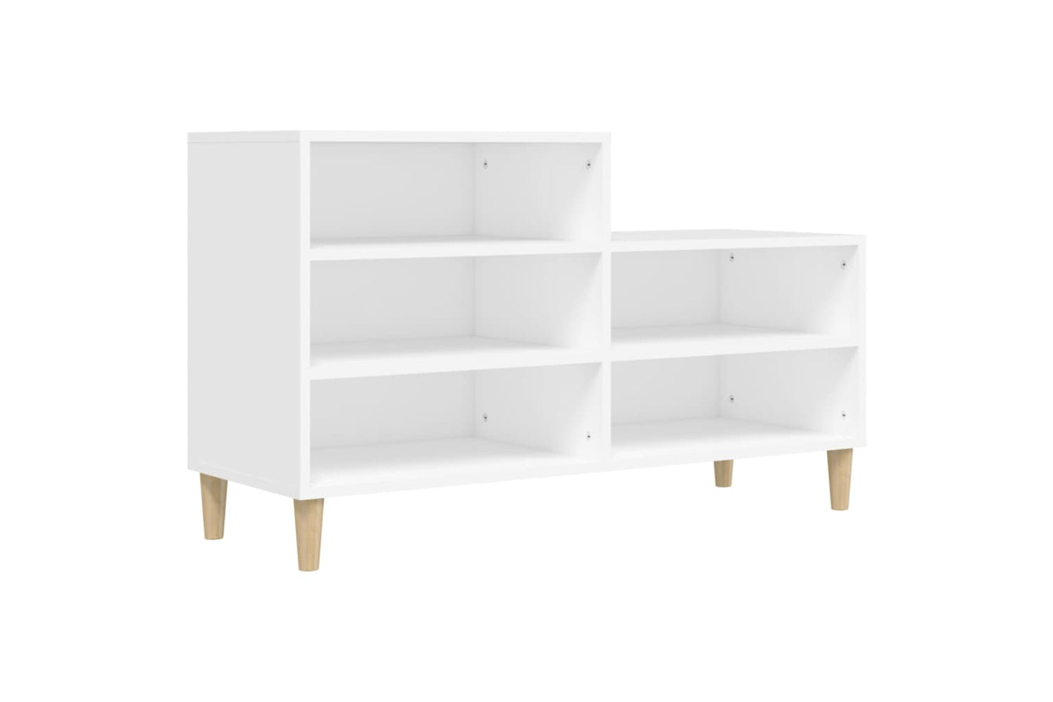 vidaXL 819724 Shoe Cabinet White 102x36x60cm Engineered Wood